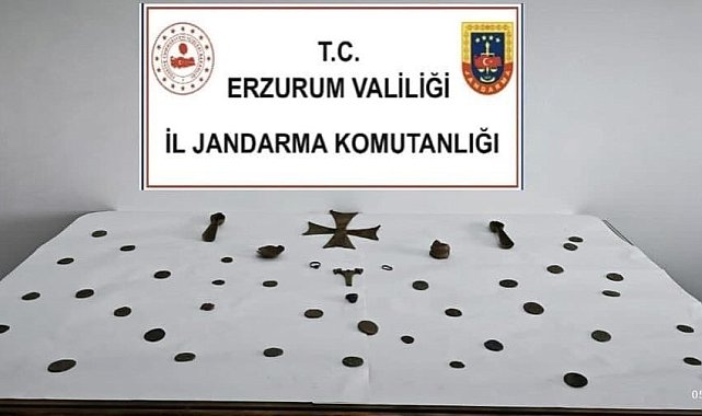 Tekman'da tarihi eser operasyonu