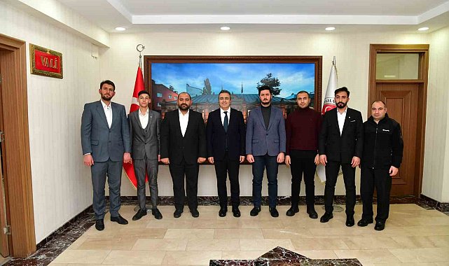 TÜGVA Ardahan Şubesinden Vali Çiçek'e ziyaret