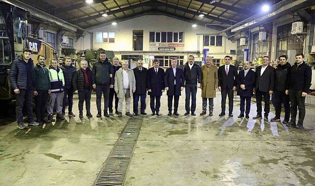 Vali Aydoğdu, Özel İdare birim amirleri ve atölye ekibi ile bir araya geldi