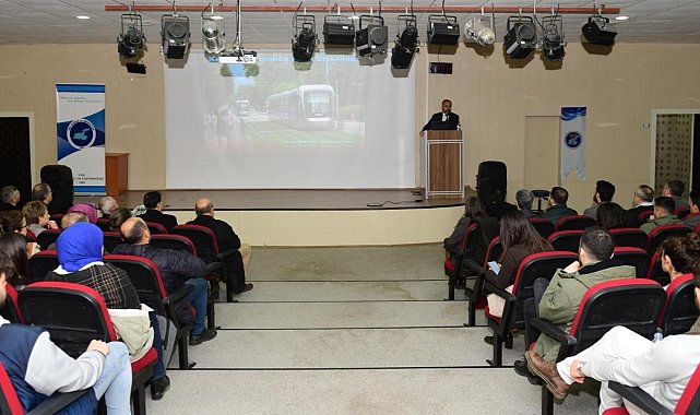 Van YYÜ'de raylı sistem semineri