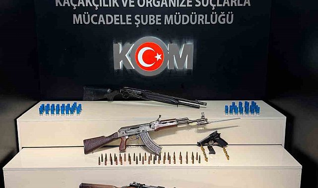 Van'da silah operasyonu