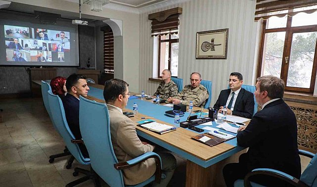 VKS üzerinden toplantı düzenlendi