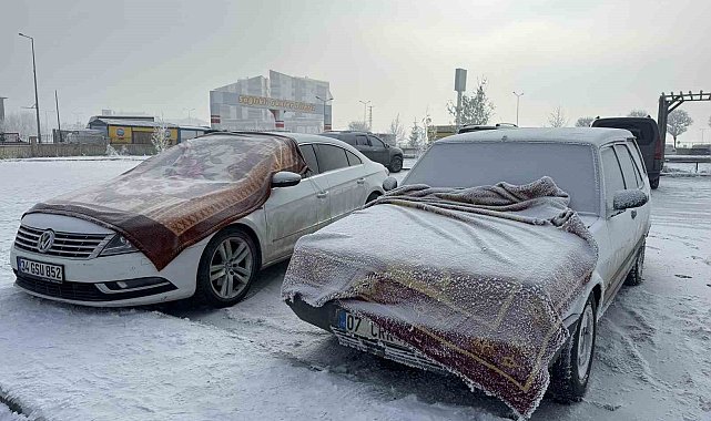 Ağrı'da dondurucu soğuklar hayatı olumsuz etkiliyor