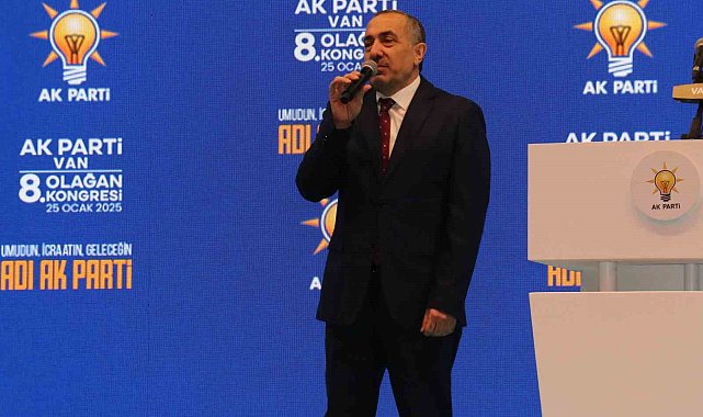 AK Parti Van İl Başkanlığına Abdulahat Arvas seçildi