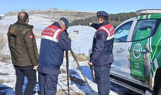 Ardahan'da Jandarma, kaçak avcılığa karşı denetimlerini sürdürüyor