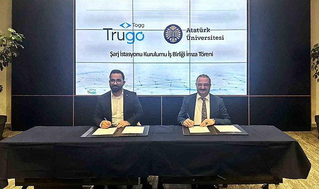 Atatürk Üniversitesi ile TOGG arasında önemli iş birliği