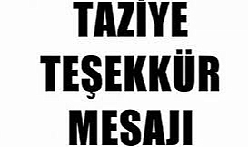 Ayvazoğlu ailesinden teşekkür mesajı