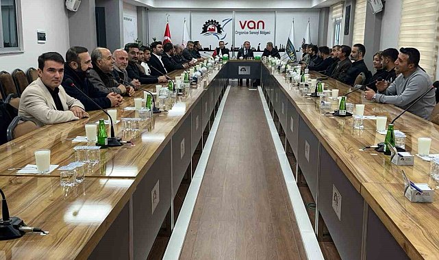 Başkan Aslan, sanayicilerle istişare toplantısı yaptı