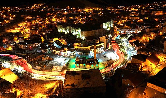 Bitlis'in ışıl ışıl görüntüsü büyülüyor
