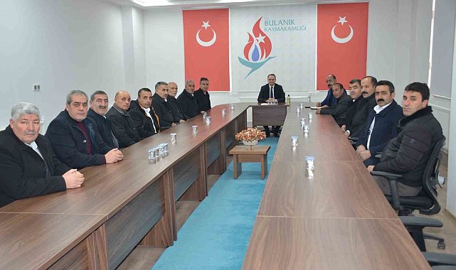 Bulanık'ta "Soğuk Süt Zinciri Projesi" toplantısı
