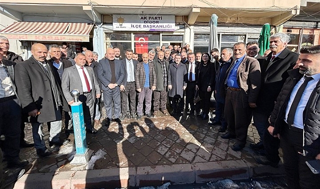 Çalkın, partisinin Digor İlçe Başkanlığını ziyaret etti