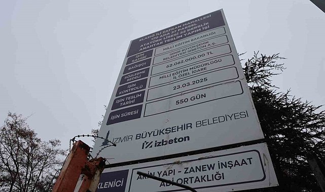 CHP'li İzmir Belediyesinin okul inşaatı krizi: Depremi yaşayan Elazığ'daki okul inşaatı 10 milyon lira zararla yarım kaldı
