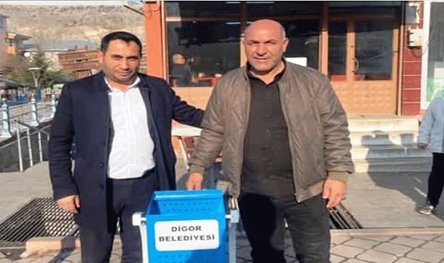 Digor'da sigara izmaritleri sokağa atılmayacak