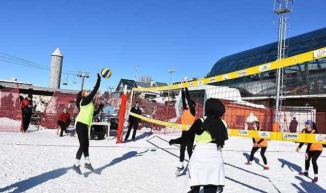 EİT 2025'te kar voleybolu heyecanı