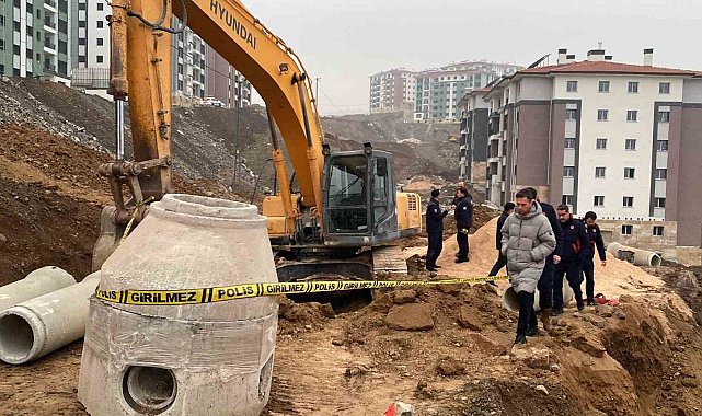 Elazığ'da inşaat alanında göçük: 1 ölü