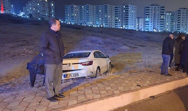 Elazığ'da trafik magandası dehşeti: Çarptığı otomobili araziye savurup, olay yerinden kaçtı