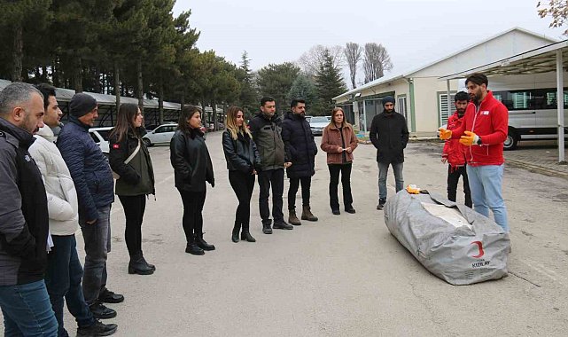 Elazığ'da Türk Kızılayı'ndan eğitim