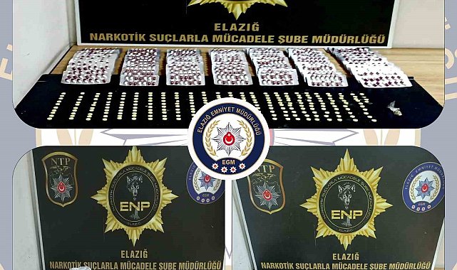Elazığ'da uyuşturucu operasyonu: 5 tutuklama