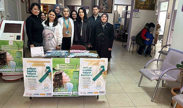 Elazığ'da vatandaşlar serviks kanseri hakkında bilgilendirildi