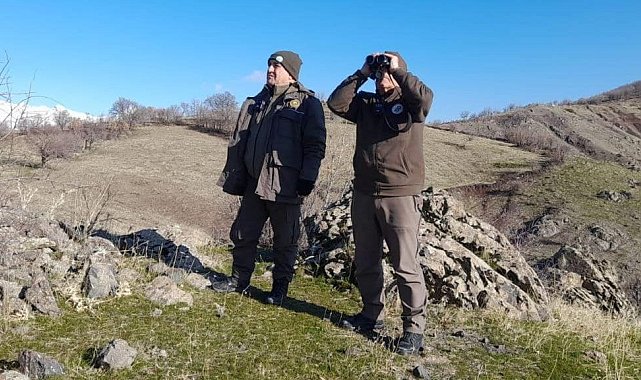 Elazığ'da yasa dışı avcılık yapan 3 kişiye idari işlem uygulandı