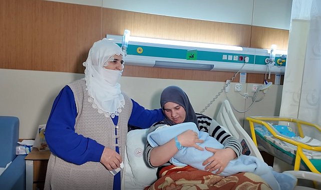 Erciş'te 2025'in ilk bebeği Halil İbrahim oldu