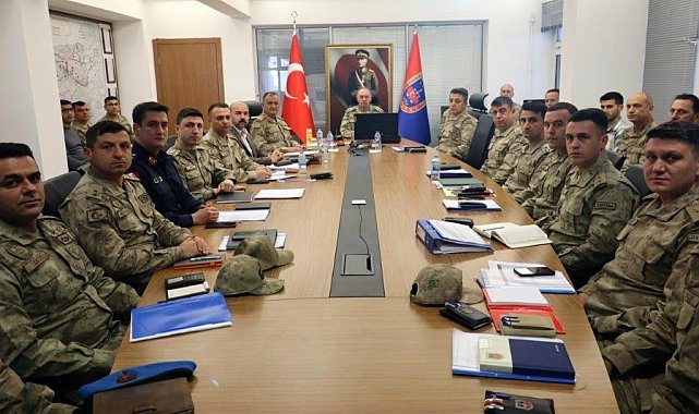 Erzincan İl Jandarma Komutanlığı 2024 yılı Asayiş Değerlendirme Toplantısı yapıldı