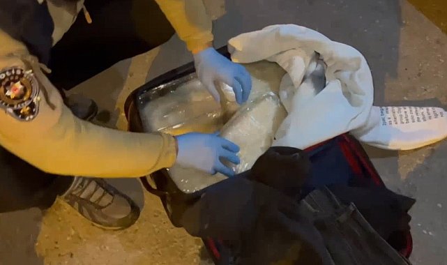 Erzincan'da 20 milyon TL değerinde uyuşturucu ele geçirildi