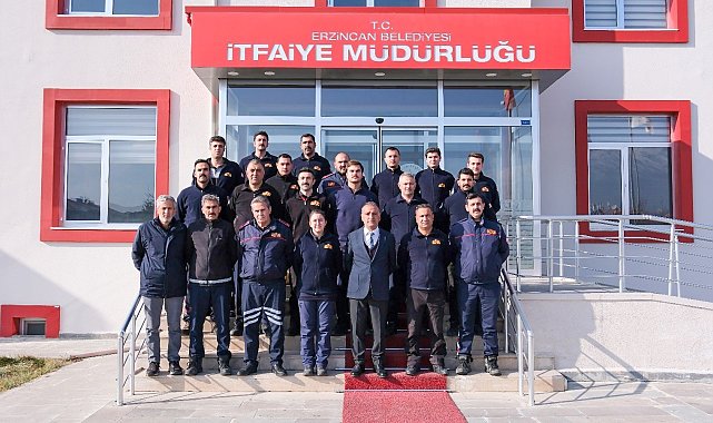 Erzincan'da itfaiye 2024 yılında 2 bin 135 olaya müdahalede bulundu