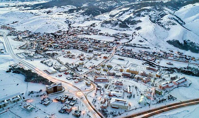 Erzincan'ın köylerinde kış mesaisi