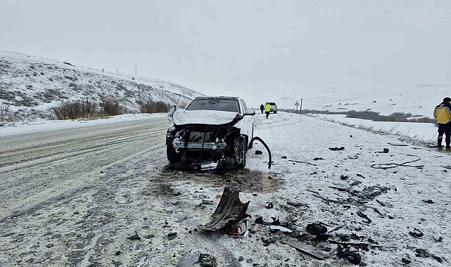 Erzurum'da trafik kazası: 2 ölü