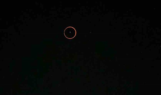 Gökyüzünde 6 gezegenin aynı hizada sıralandığı anlar Yüksekova'da görüntülendi
