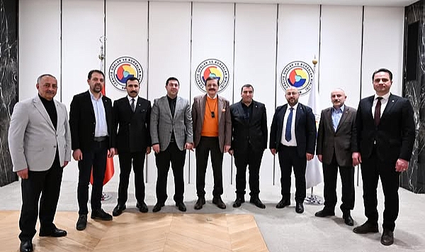 Hisarcıklıoğlu, KATSO'yu makamında ağırladı
