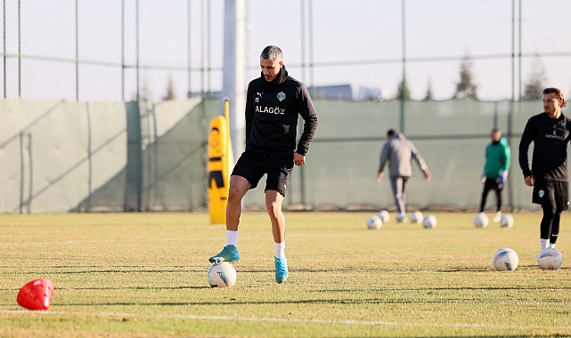 Iğdır FK, Gençlerbirliği maçının hazırlıklarını sürdürdü