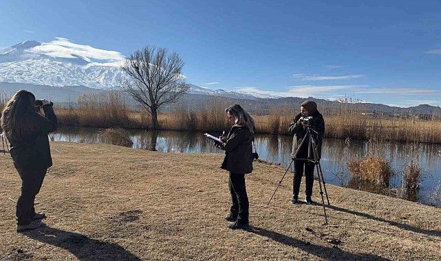 Iğdır'da 2025 kış ortası su kuşu sayımları gerçekleşti