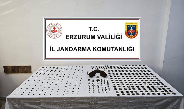 Jandarmadan tarihi eser operasyonu