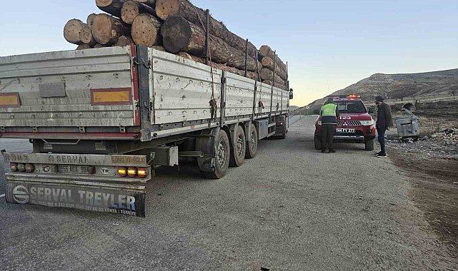 Kaçak orman emvaline karşı denetim yapıldı