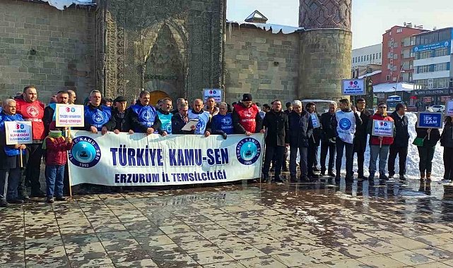 Kamu çalışanları maaşların yeniden değerlendirilmesini istedi