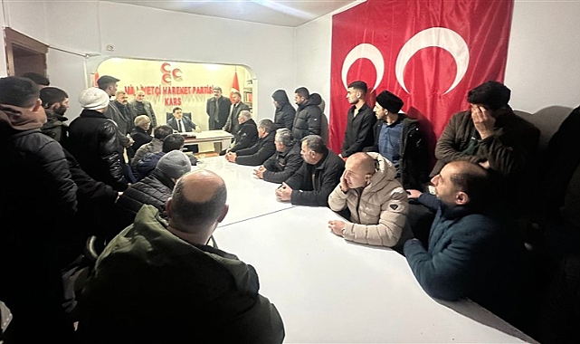 Kars'ta MHP'ye 110 katılım