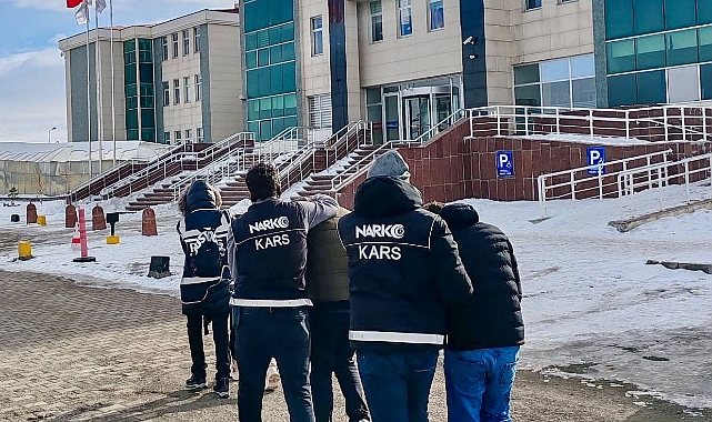 Makatından uyuşturucu çıkan İranlı şahıslar yakalandı