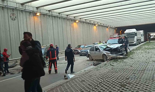 Malatya'da 4 araç birbirine girdi: 7 yaralı