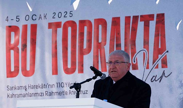 Bakan Güler: "Daha büyük ve daha güçlü bir Türkiye için gayret göstereceğiz"