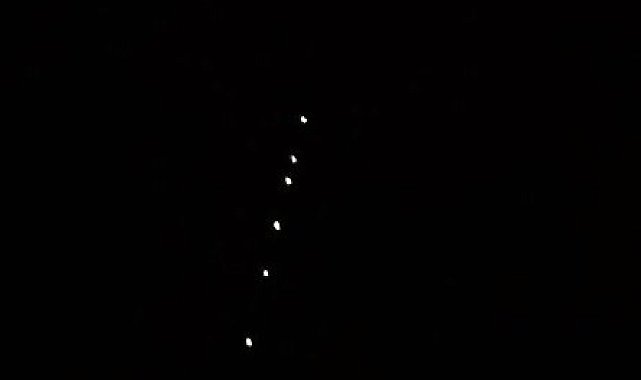 Musk'ın Starlink uyduları Erzincan semalarında görüldü