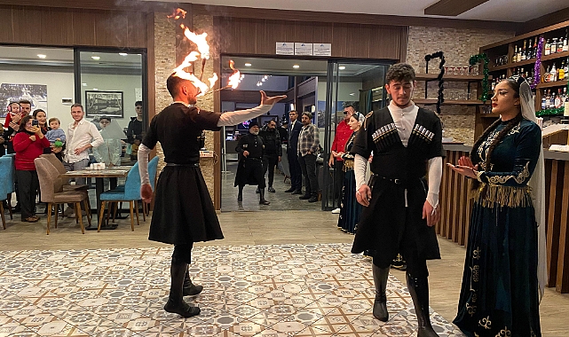 Sarıkamış'ta yeni yıl coşkuyla kutlandı