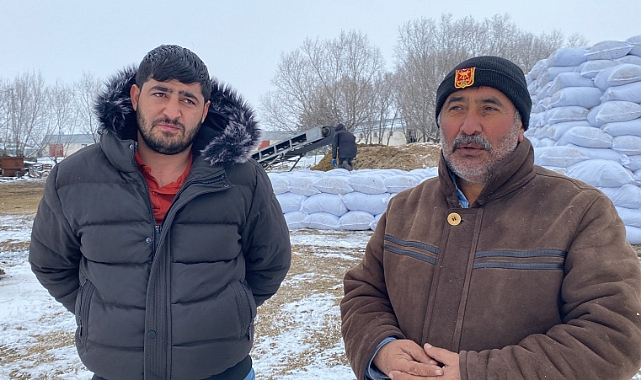 Sınır köyünde mısır silajı paketleme tesisi