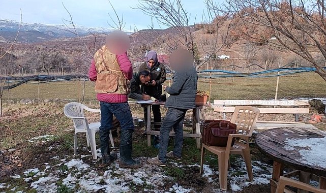 Tunceli'de 12 avcıya idari işlem uygulandı