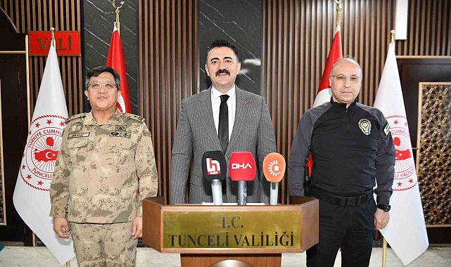 Tunceli'de 2024'te 5 bin terör operasyonu düzenlendi
