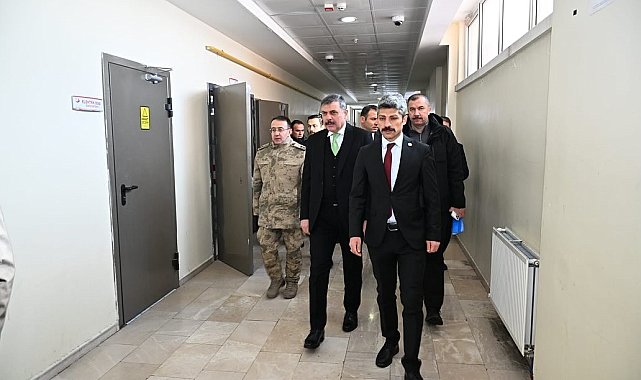 Vali Mustafa Çiftçi, Geri Gönderme Merkezi'nde incelemelerde bulundu