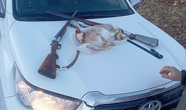 Van'da yasadışı avlanan 2 şahsa 17 bin 294 lira idari para cezası uygulanacak