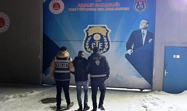12 yıl 9 ay hapis cezası bulunan şahıs yakalandı