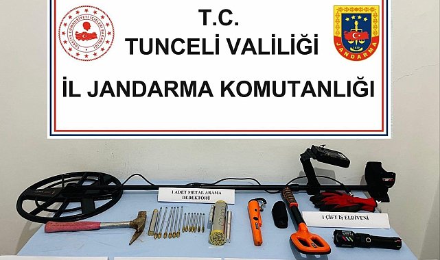 3 bin yıllık geçmişi bulunan sit alanında define aradılar: 3 kişi gözaltına alındı